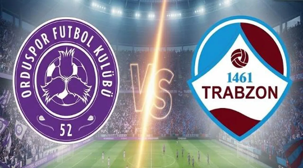 52 Orduspor ve 1461 Trabzon kupa mücadelesi bugün saat 20.30'da başlıyor