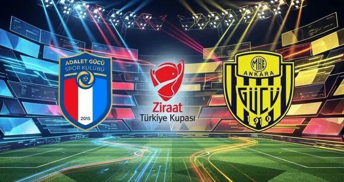 Adana Adaletgücüspor ile MKE Ankaragücü kupa mücadelesi için geri sayım başladı