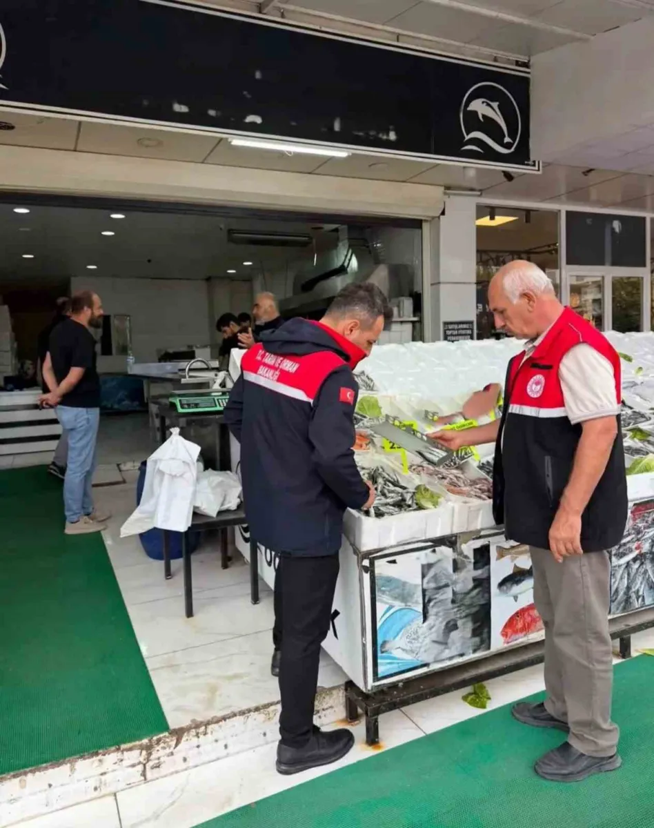 Adıyaman'da su ürünleri satış noktalarına yönelik hijyen denetimi