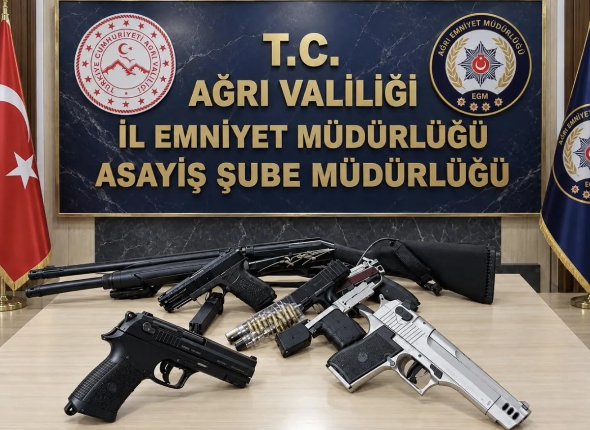 Ağrı'da emniyet güçlerinden başarılı operasyon: 16 kişi yakalandı