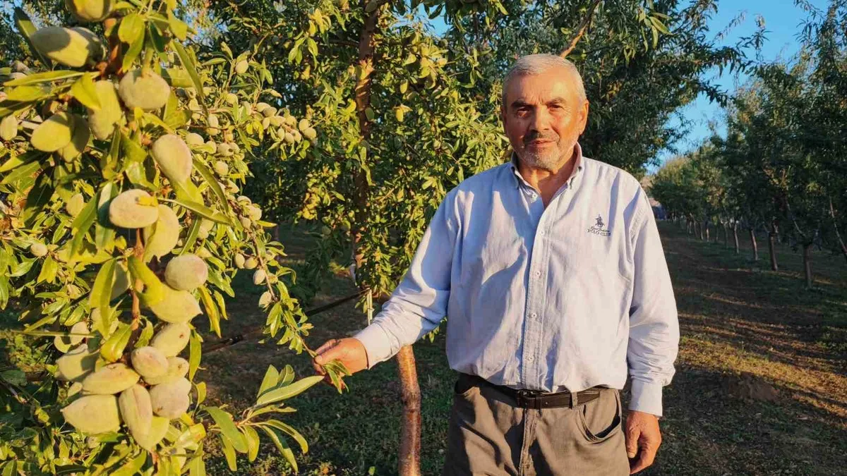 Almanya'dan Yozgat'a dönen 71 yaşındaki Hasan Sidal bahçesinde üretici oldu