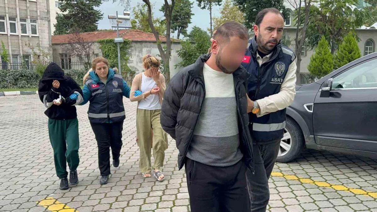 Amasya'da yakalanan 3 şüpheli Samsun'daki hırsızlık olayı için adliyeye sevk edildi