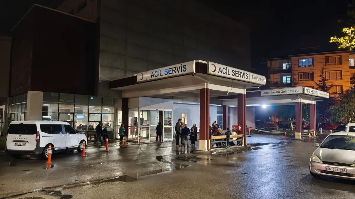 Ankara Çubuk'ta meydana gelen trafik kazasında bir kişi hayatını kaybetti