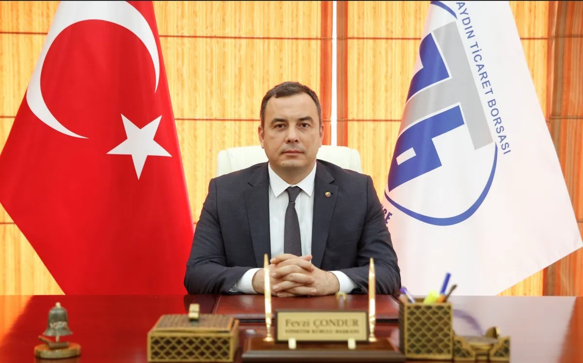 Aydın Ticaret Borsası Başkanı Fevzi Çondur'dan pamuk üreticisine destek çağrısı