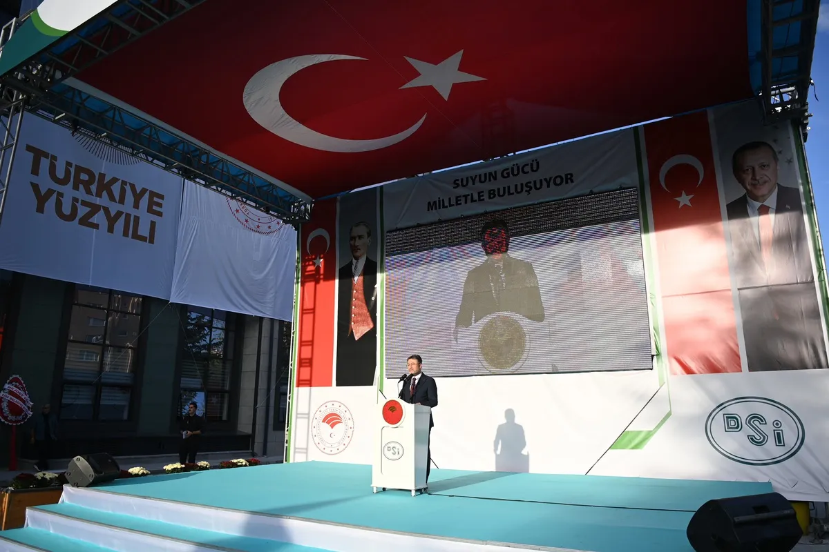 Bakan Yumaklı Kastamonu'da 53 milyar liralık su yatırımlarını duyurdu