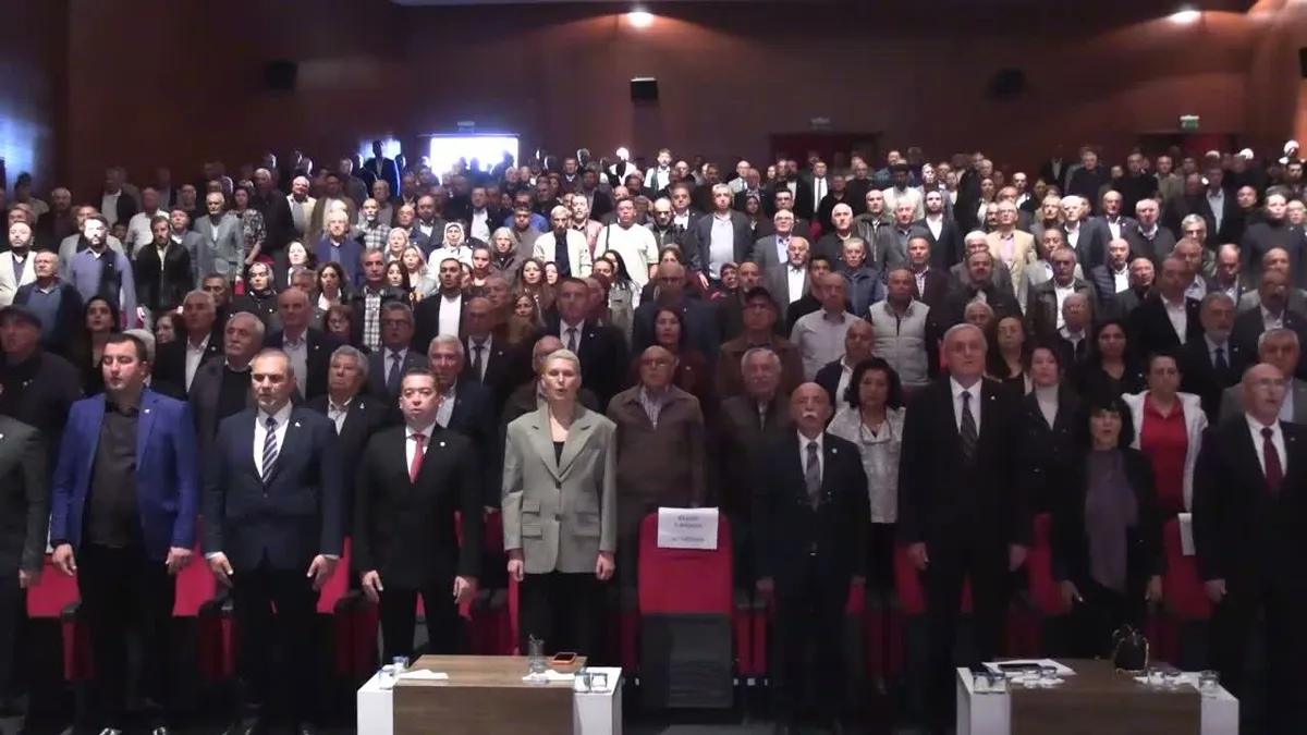 Bilecik YENİ Parti 1. Olağan İl Kongresi'nde Ali Özdemir başkanlığa seçildi