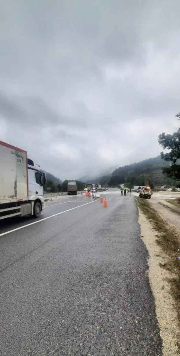 Bilecik'te Bozüyük-Bursa kara yolunun 4 kilometrelik bölümü trafiğe açıldı