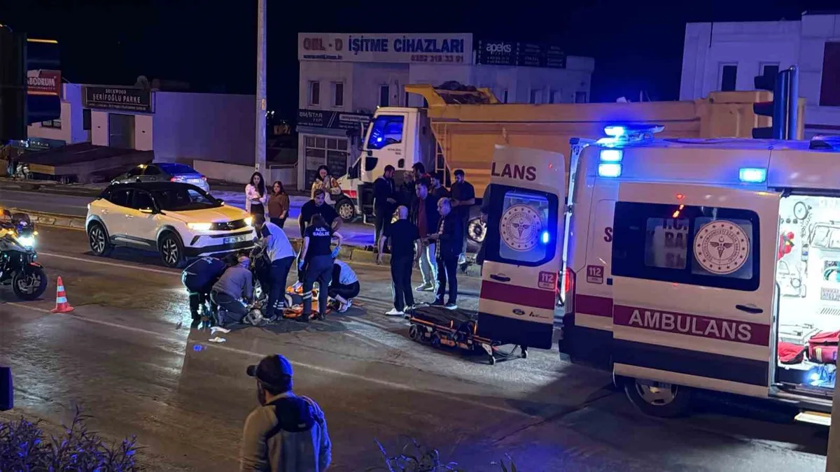 Bodrum'da motosikletin çarptığı 79 yaşındaki kadın yaşamını yitirdi