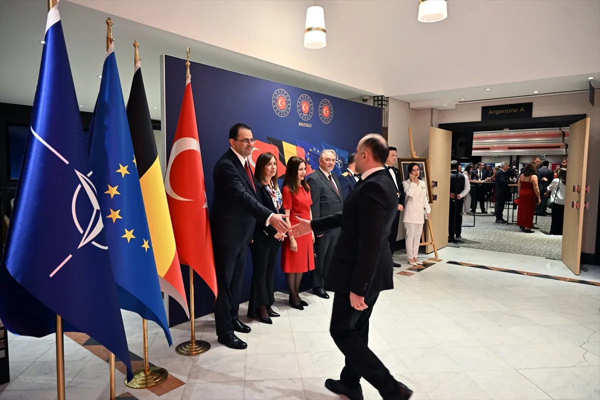 Brüksel'de 29 Ekim Cumhuriyet Bayramı için görkemli resepsiyon