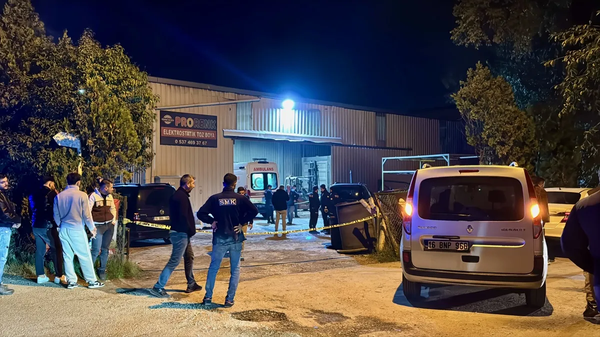 Bursa Nilüfer'de iş kazası: Forkliftten düşen demirler 24 yaşındaki genci öldürdü