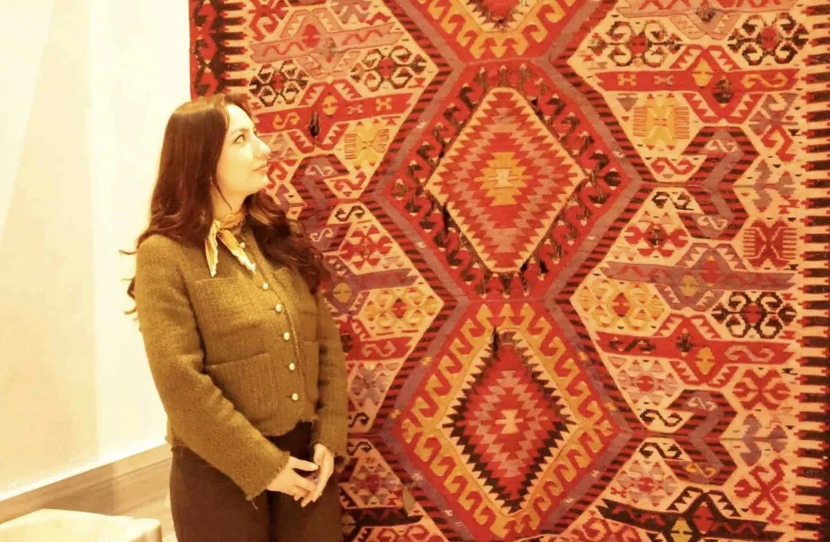 Çankırı'nın asırlık kilim motifleri Kilim Evi ve Atölyesi'nde yaşatılıyor