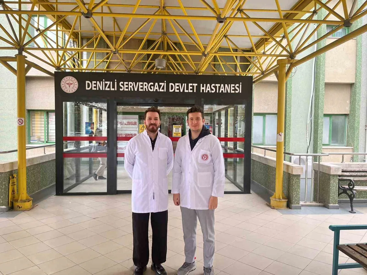 Denizli Servergazi Devlet Hastanesi'nde iki yeni uzman hekim göreve başladı