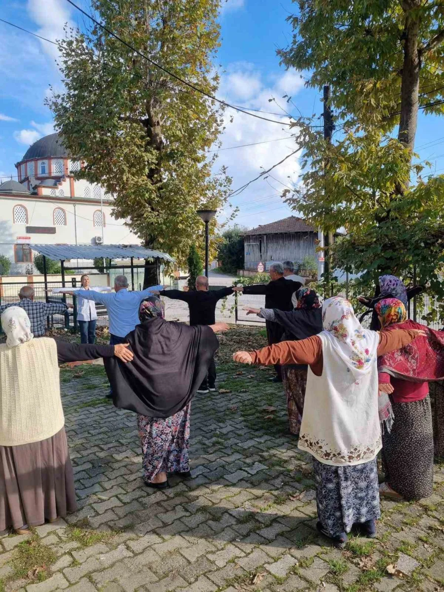 Düzce'de vatandaşlar sağlıklı yaşam için hareketlendi