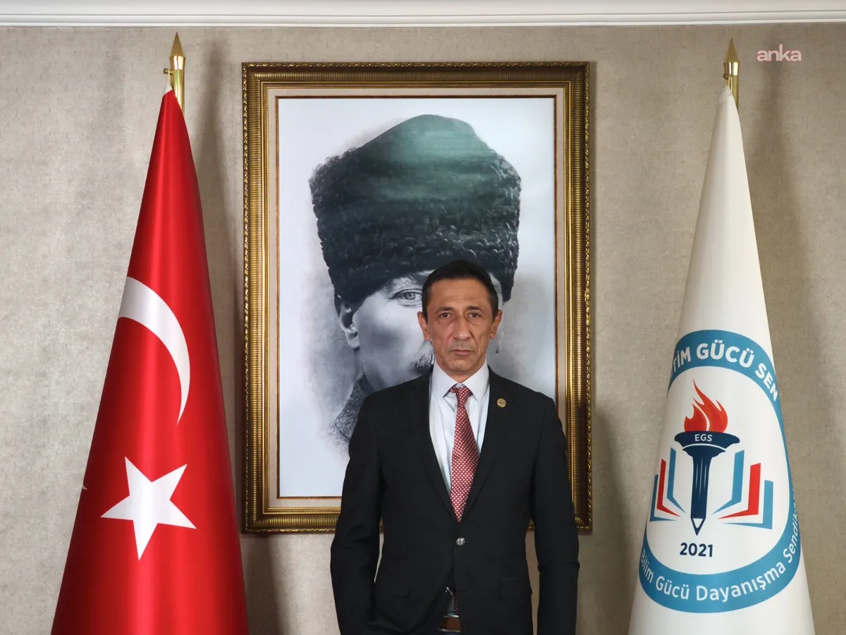 Eğitim Gücü Sen Genel Başkanı Özat'tan Kahramanmaraş'taki soruşturmaya tepki