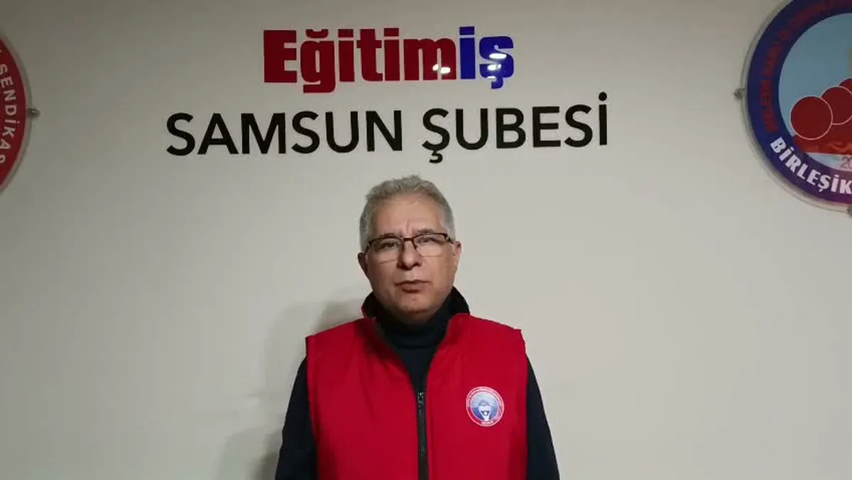 Eğitim-İş Samsun şubesi öğretmenlerin yaşadığı ulaşım ve görevlendirme sorunlarını gündeme taşıdı