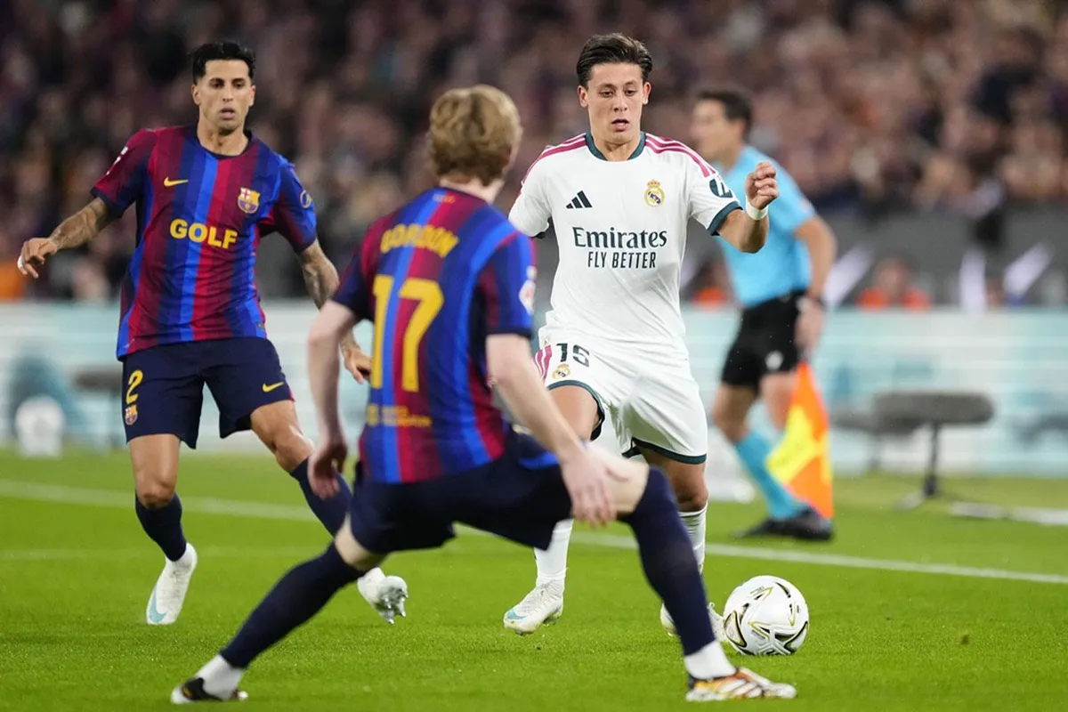 El Clasico'da kazanan Real Madrid oldu: Arda Güler 90 dakika sahada kaldı