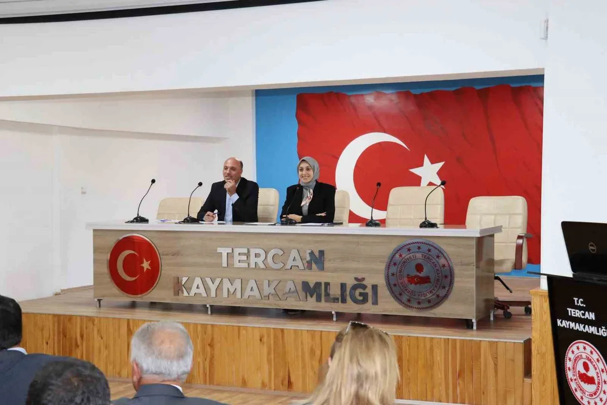 Erzincan Tercan'da birlik meclisi ekim ayı toplantısı gerçekleştirildi