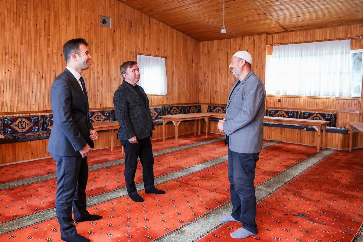 Erzincan Valisi Hamza Aydoğdu Soğukoluk köyünde incelemelerde bulundu