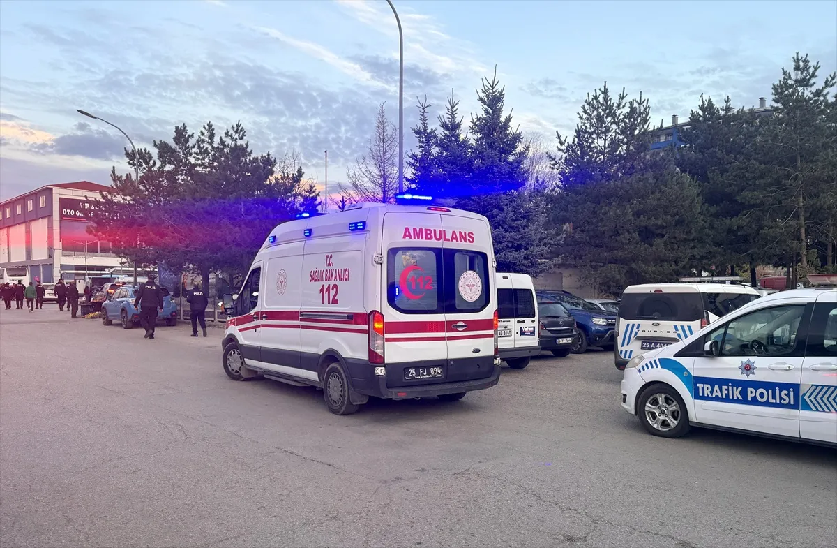 Erzurum Yakutiye'de bıçaklı kavga: 2 kişi yaralandı