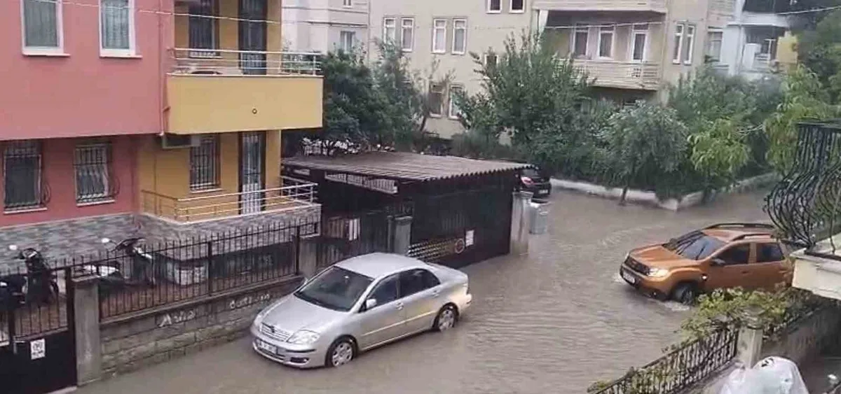 Fethiye'de şiddetli sağanak yağış ev, iş yeri ve seraları sular altında bıraktı