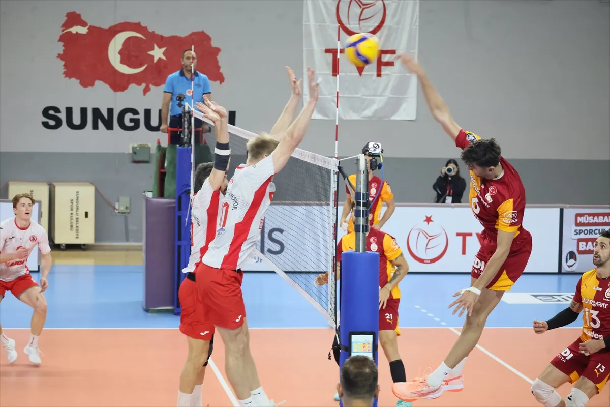 Galatasaray Madeş Mobilya, Çorum'da Sungurlu Belediyespor'u mağlup etti