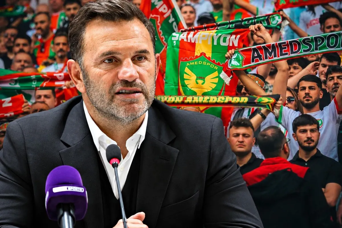 Galatasaray Teknik Direktörü Okan Buruk'tan Amedspor için özür açıklaması