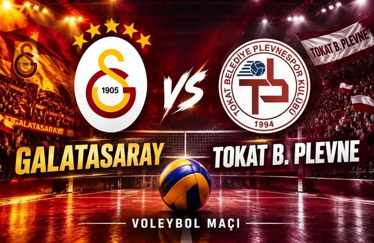 Galatasaray Tokat Belediye Plevne voleybol maçı için yayın bilgileri belli oldu