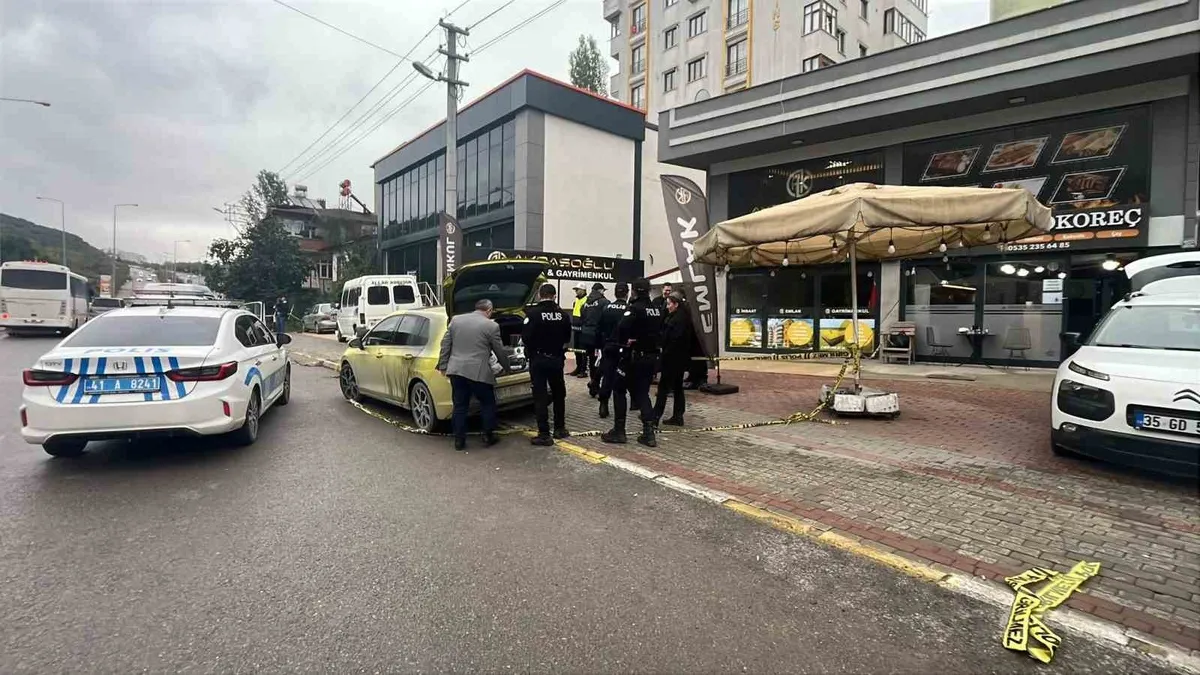 Gebze'deki bir emlak ofisinde silahlı kavga: 1 ölü, 1 yaralı