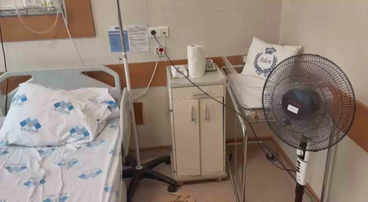 Hatay'da vantilatör davasını kazanan baba hukuk mücadelesinden zaferle çıktı