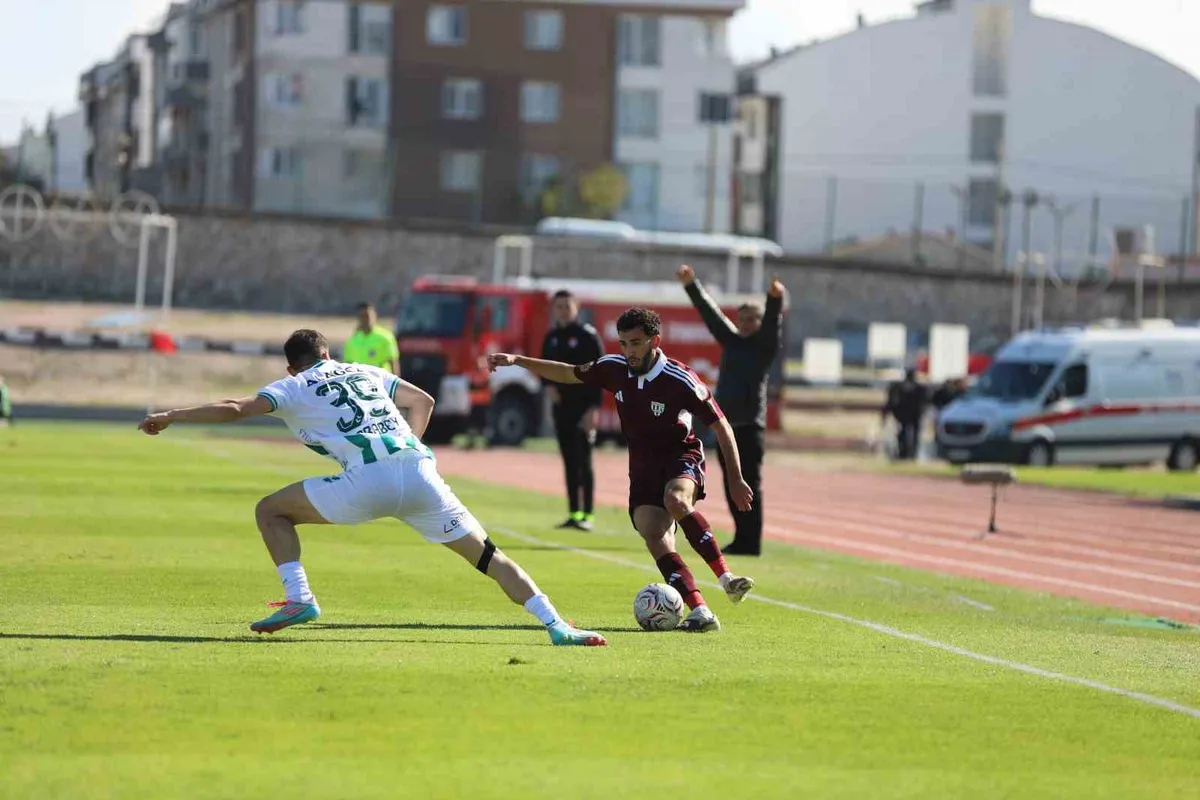 Iğdır FK, deplasmanda Bandırmaspor'u 2-1 mağlup ederek galibiyete ulaştı