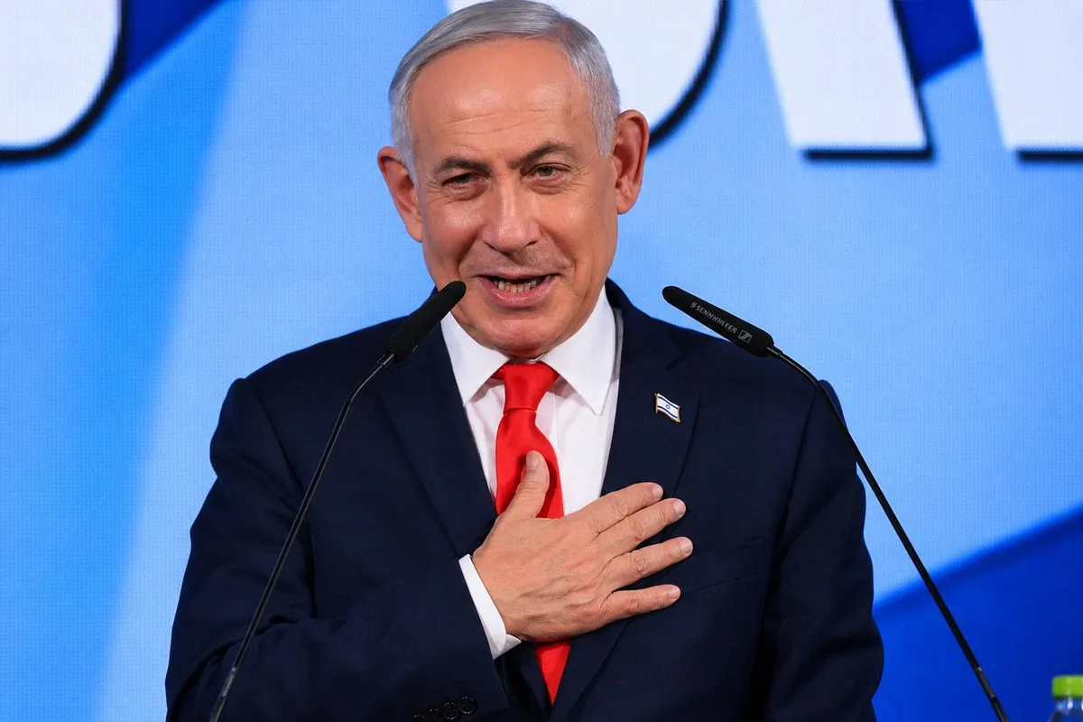 İsrail'de seçim sonuçları sonrası Netanyahu'dan ilk açıklama