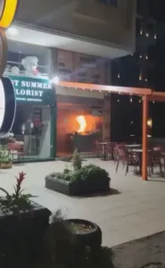 İstanbul Etiler’deki bir restoranda gaz kaçağı şüphesiyle yangın çıktı