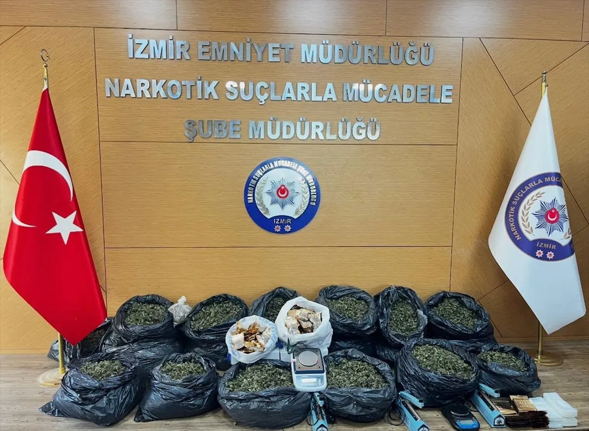 İzmir ve Muğla merkezli uyuşturucu operasyonunda 7 kişi tutuklandı
