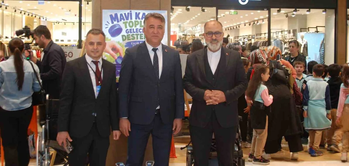 Kahramanmaraş'ta mavi kapak kampanyası 15 bin 700 engelliye umut oldu