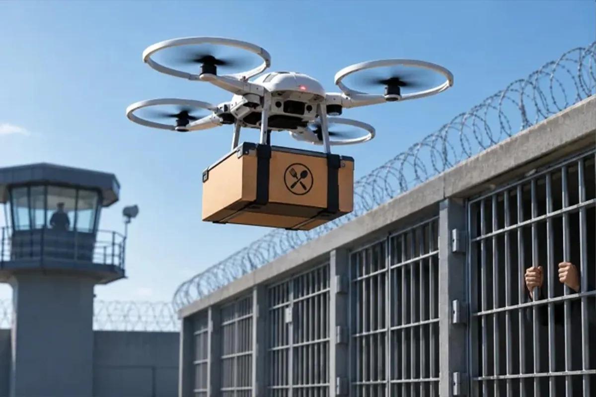 Kanada’daki yüksek güvenlikli cezaevinde drone ile hamburger teslimatı skandalı
