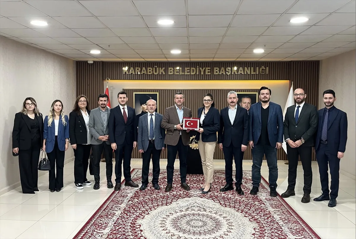 Karabük'te organize sanayi bölgesi çalışmaları ve baro ziyareti gerçekleşti