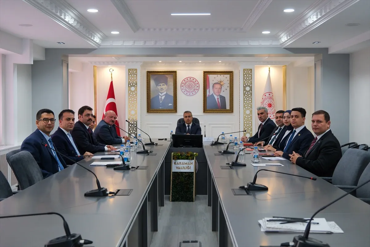 Karaman'da 2026 yılı KÖYDES projeleri için tahsisat komisyonu toplandı