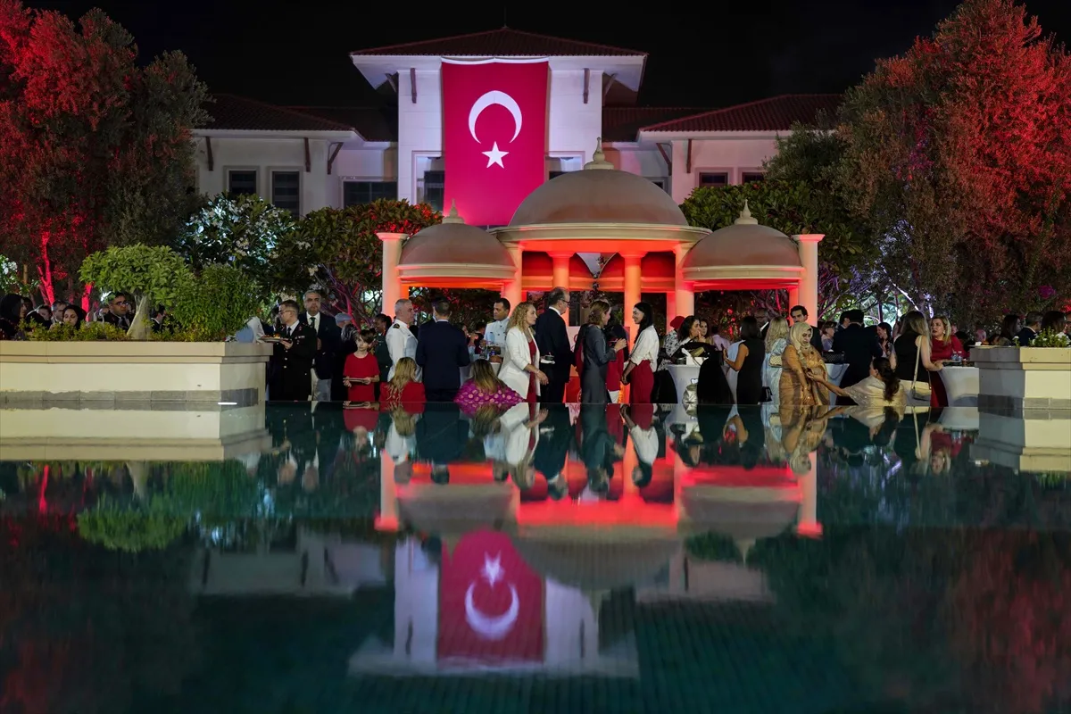 Katar'ın başkenti Doha'da Türkiye Cumhuriyeti'nin 103. yılı kutlandı