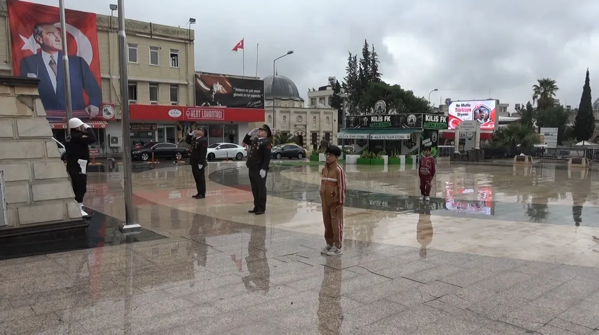 Kilis'te Atatürk'ün kente gelişinin 108'inci yıl dönümü coşkuyla kutlandı