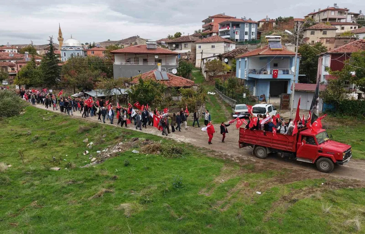 Kırıkkale Sulakyurt'ta Cumhuriyet coşkusu: Sarıkızlı köyü şenlendi