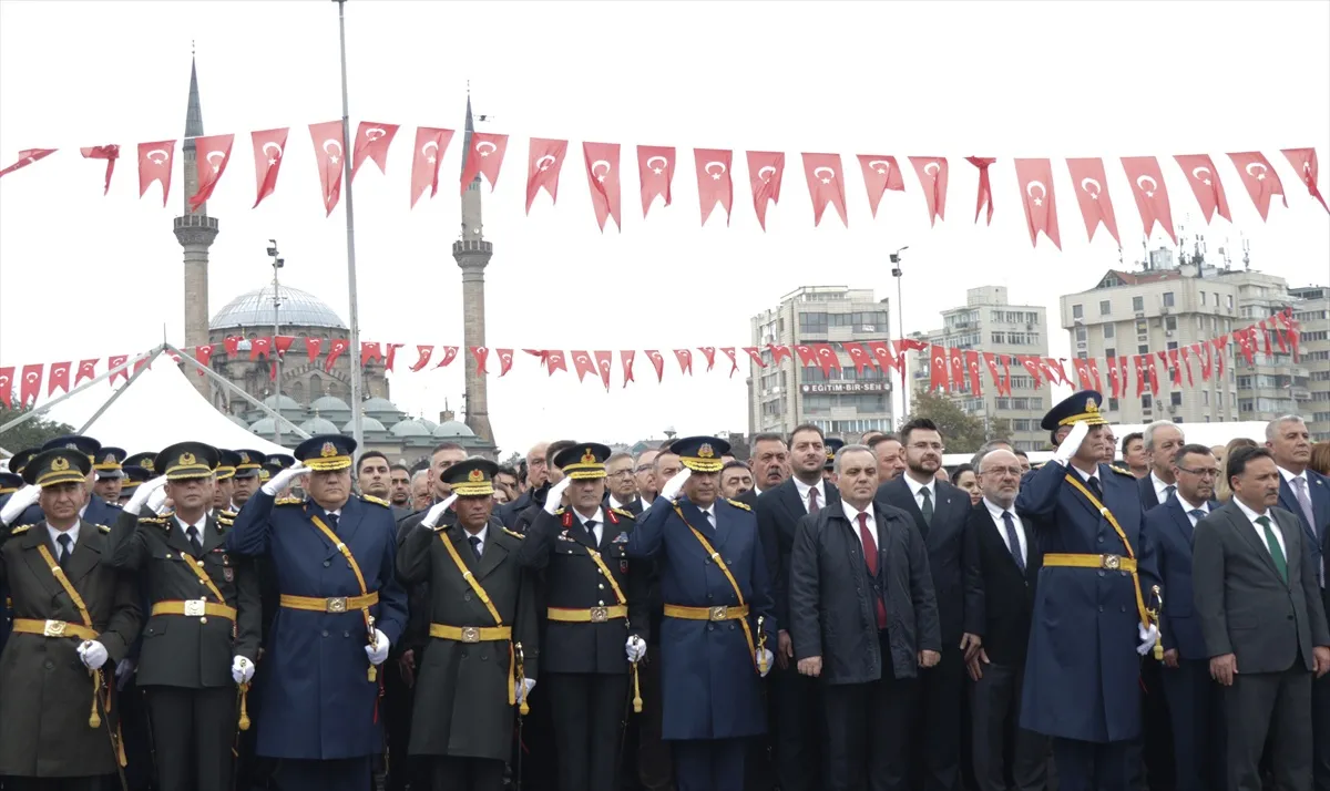 Kırıkkale ve çevre illerde Cumhuriyet'in 103. yıl dönümü törenlerle kutlandı