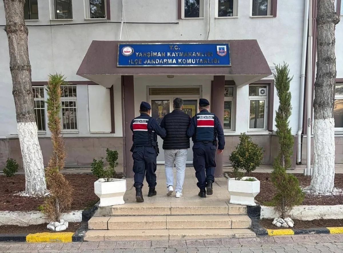 Kırıkkale'de uyuşturucu suçundan aranan hükümlü jandarma tarafından yakalandı