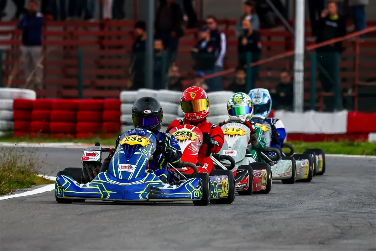 Kocaeli'de düzenlenen Türkiye Karting Şampiyonası finali tamamlandı