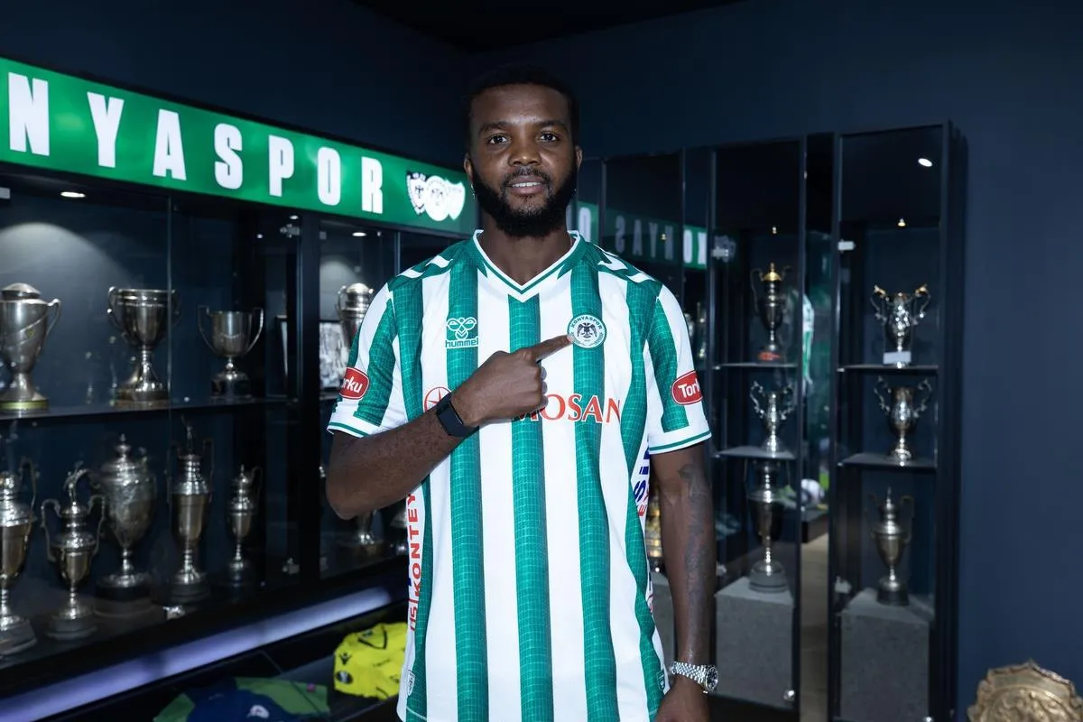 Konyasporlu Chidozie Awaziem Gençlerbirliği maçında yıldızlaştı