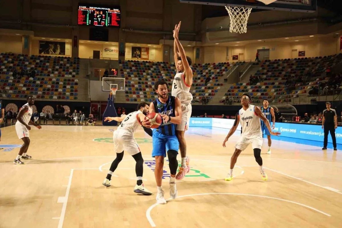 Körfez Basket, FIBA Europe Cup mücadelesinde Manchester'ı farklı geçti