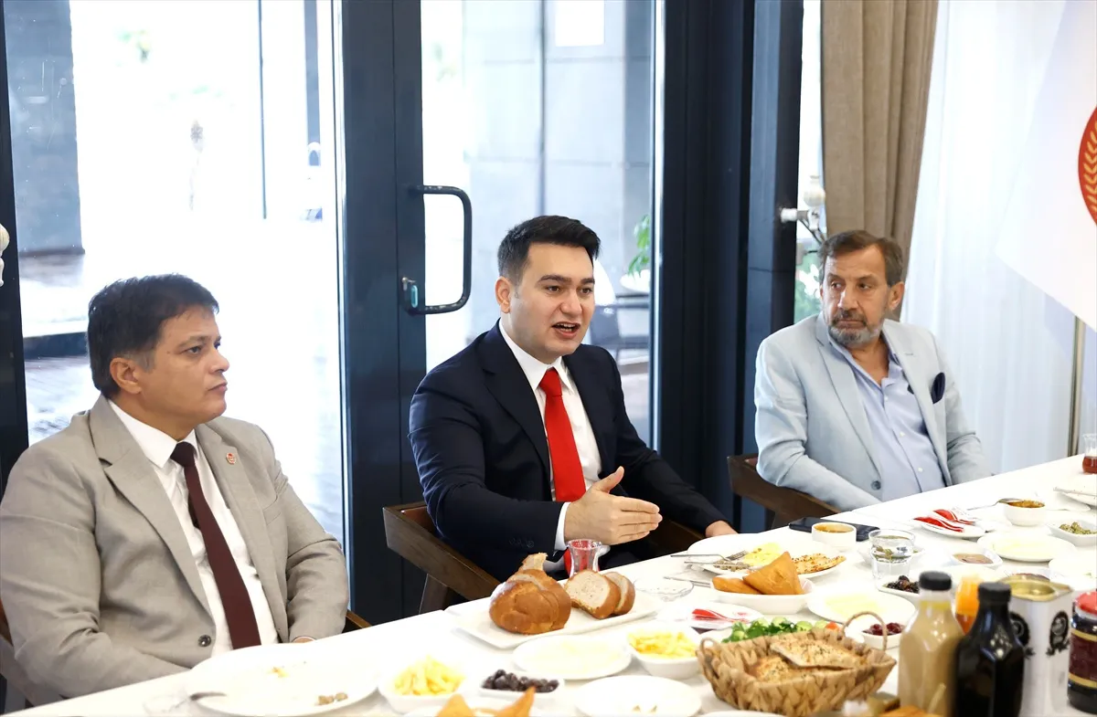 Mersin Cumhuriyet Başsavcısı Yasin Emre basın mensuplarını ağırladı