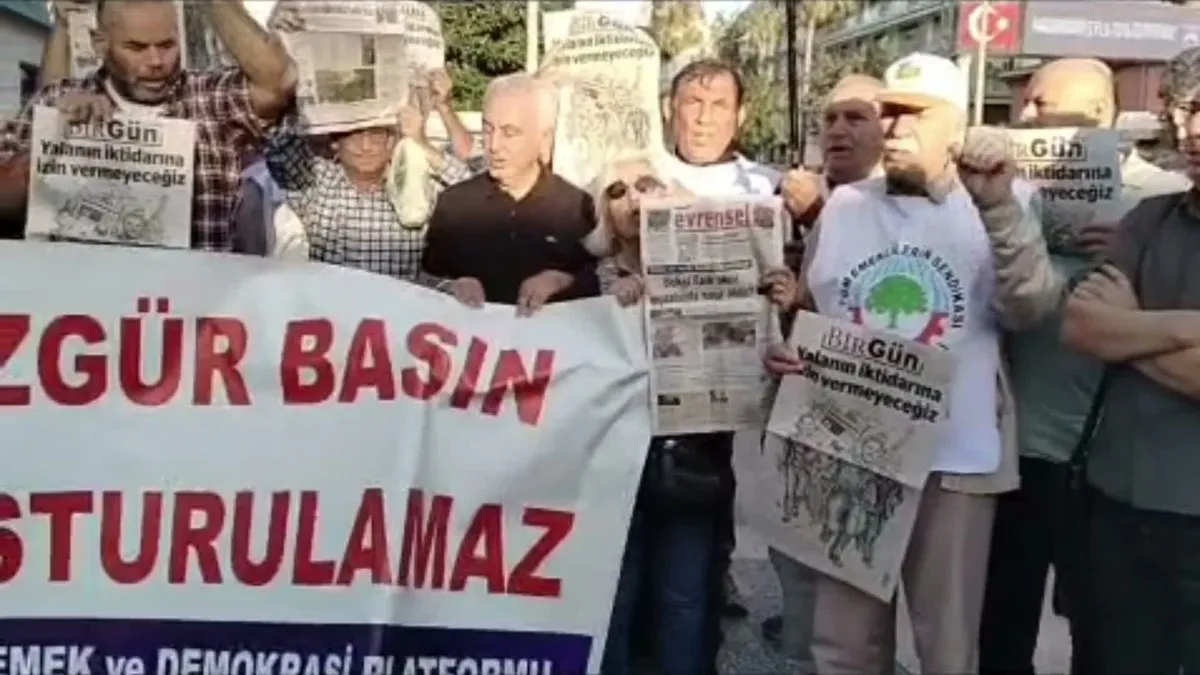 Mersin Emek ve Demokrasi Platformu'ndan basın özgürlüğü açıklaması