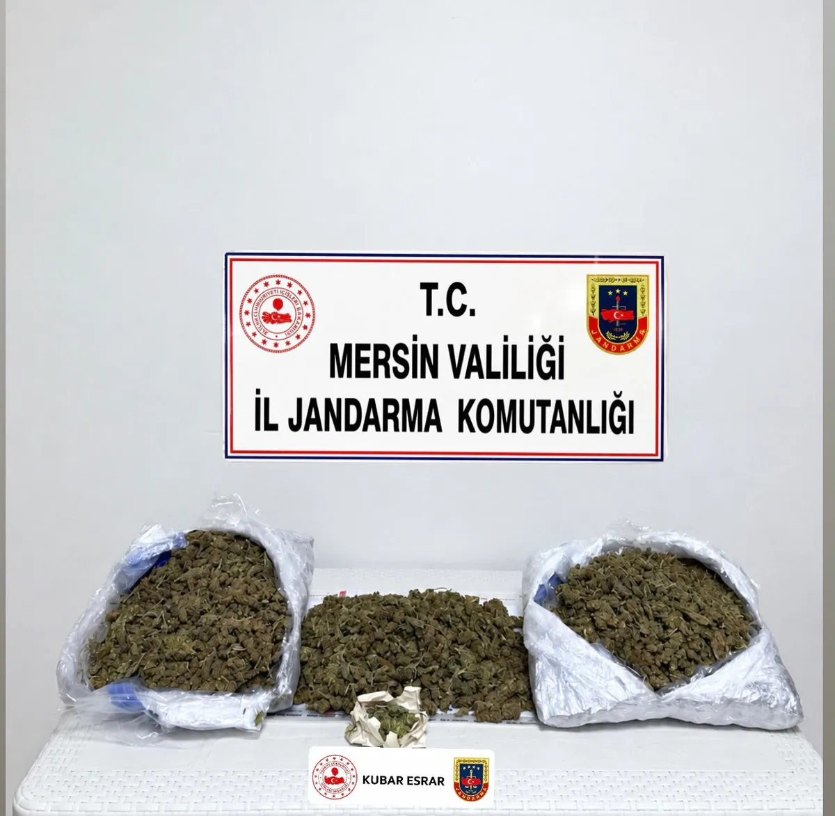 Mersin'de düzenlenen uyuşturucu operasyonlarında 2 kişi tutuklandı