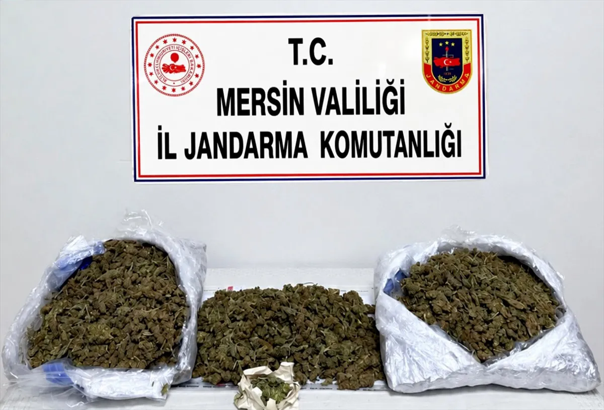 Mersin'de düzenlenen uyuşturucu operasyonlarında iki şüpheli tutuklandı