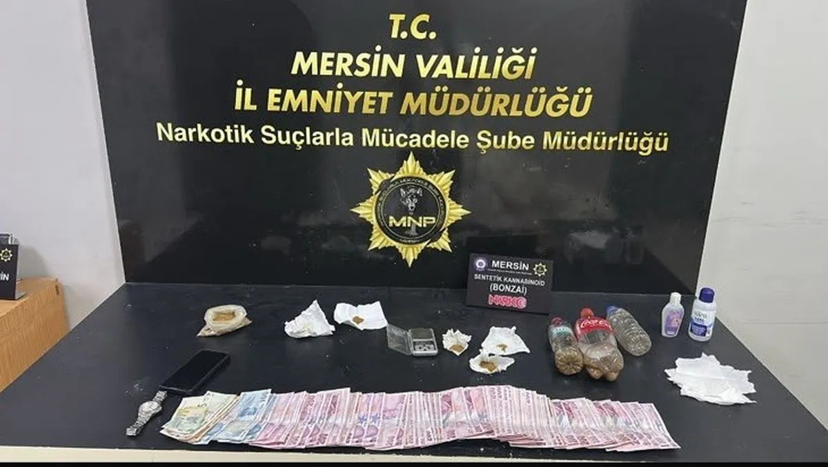 Mersin'de jandarma ve polisten eş zamanlı uyuşturucu operasyonu